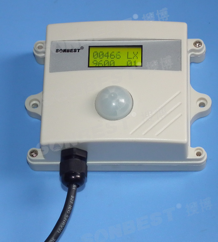 RS485߹նȲɼʾǣMODBUS-RTUЭ,֧PLC̬(ն,նʾ,MODBUS-RTU,,ʾ,BH1750FVI|LD2160B)