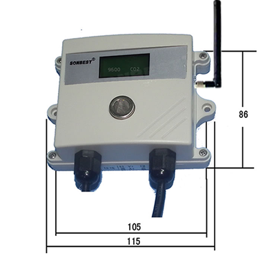 ZIGBEE,无线,二氧化碳,CO2显示仪,MODBUS-RTU,变送器,显示仪